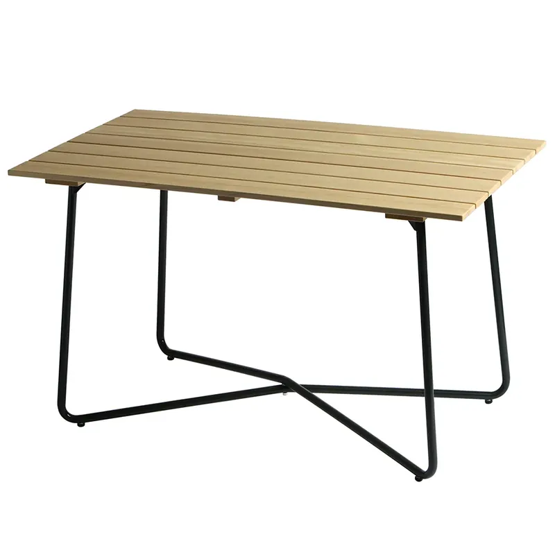 Begränsad tid Bord B25A 120 Oljad Furu / Grönt Stativ